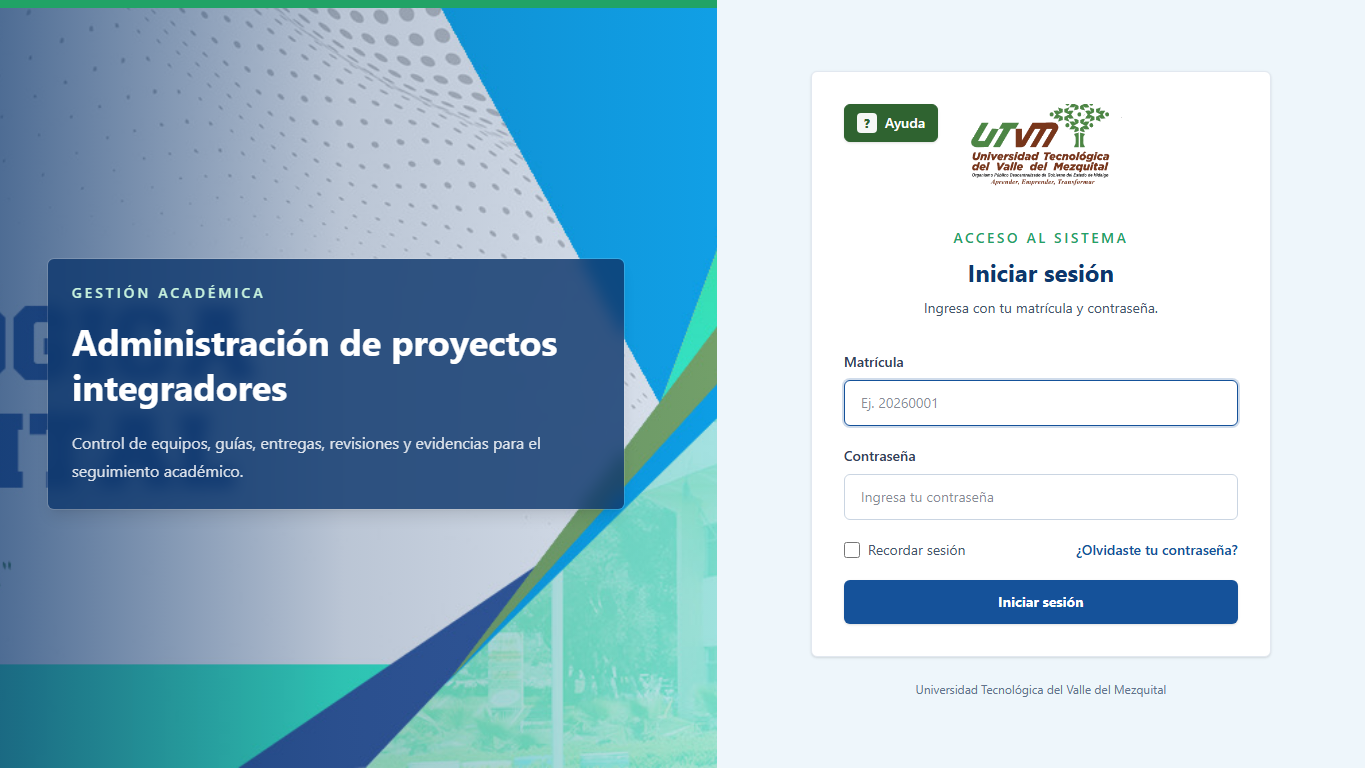 Iniciar sesion
